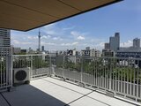 リビオメゾン浅草橋 東京スカイツリーを望む開放的なバルコニーからの眺め