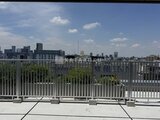 リビオメゾン浅草橋 屋上からの都市景観を眺められるバルコニー