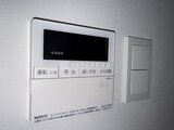 CREATIF本所吾妻橋 給湯温度表示付きのNORITZ製浴室リモコンパネル