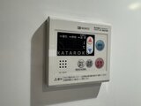 コンフォリア・リヴ押上ノース 給湯温度を調節できるノーリツの壁付けコントローラー