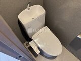 エスレジデンス亀戸バーム 温水洗浄便座とタンクレス型トイレの清潔感のあるトイレ室内