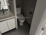 リテラス南千住サウス コンパクトにまとめられた洗面台とトイレの配置