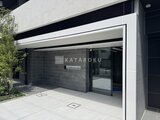 リビオメゾン田端 モダンな外観の建物エントランス
