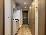 プレディアコート北千住 コンパクトなキッチンと廊下が一体の1K間取り