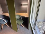 パークアクシス住吉ガーデンスクエア 仕切られた落ち着いた雰囲気のワークスペース