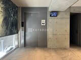 プライムブリス森下スタジオ エレベーターホール付きの落ち着いた共用部廊下