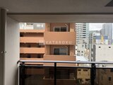 ドゥーエ銀座イースト3 バルコニーから見た周辺建物と開放的な眺望