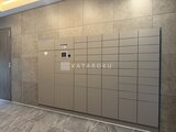 アーバネックス住吉 宅配ボックス完備の落ち着いた印象のエントランスホール