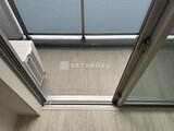 アーバネックス住吉 大きな窓から採光が入る明るいバルコニー