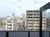ドゥーエ両国5 バルコニーから見た都市風景と周辺建物の眺め