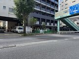 ザ・パークハビオSOHO高田馬場テラス 前面道路から見たモダンな低層部と高層部が調和した建物外観