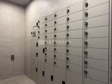 アーバンパーク船堀2 整理整頓されたメールボックスが壁面に設置された共用部分