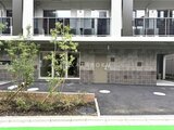 コンフォリア・リヴ文京千駄木 緑を配した落ち着いた印象のエントランスアプローチ