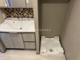 ラグゼナ船堀 洗面台と洗濯機置き場が配置された独立した洗面脱衣室