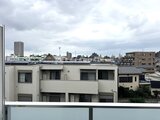 ジェノヴィア竹ノ塚 バルコニーから見た周辺の街並みと空の景観