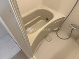 ラヴィエール住吉駅前 落ち着いた色合いの浴室と浴槽の様子