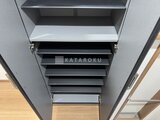 アルコバレーノ亀戸2 開放的で収納力のある壁面シェルフユニット