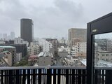 ガーデンザヴィス門前仲町 バルコニーから見た都市風景と開放的な眺望