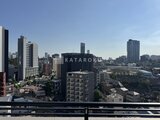 ザ・パークハビオ白金高輪 高層階から見た都市景観と周辺ビル群の展開