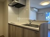 デュオメゾン西新宿 明るい照明と窓からの採光が心地よいキッチン空間