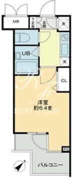 クロスレジデンス蒲田 511 間取り図