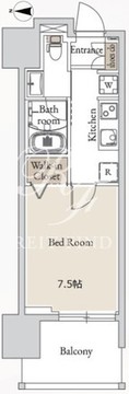 ブレス亀戸 908 間取り図