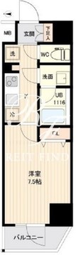オルサス大鳥居 705 間取り図