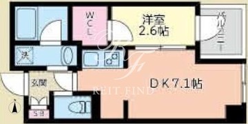 ミュプレ住吉 102 間取り図