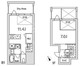 グランデュオ用賀5 103 間取り図