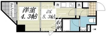 クリアル門前仲町2 101 間取り図