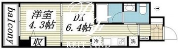 クリアル門前仲町2 503 間取り図