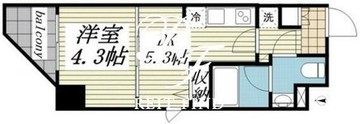 クリアル門前仲町2 501 間取り図