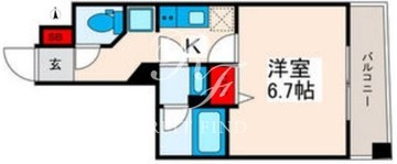 グランパセオ町屋 302 間取り図