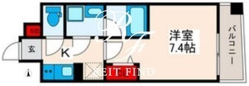 グランパセオ町屋 403 間取り図
