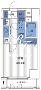 HF三田レジデンス2 502 間取り図