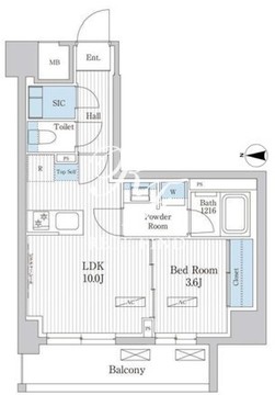 パークアクシス東陽町レジデンス 215 間取り図
