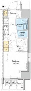 プラウドフラット浅草アベニュー 303 間取り図