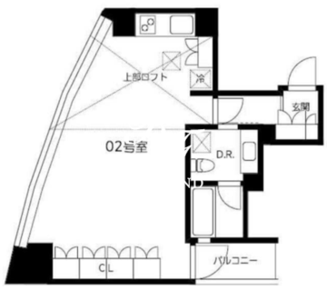 BEKKA須田町 702 間取り図