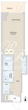 グラングレイス若林 303 間取り図