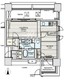 イプセ蒲田 1305 間取り図