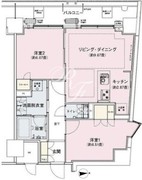 アンビエンテ駒込 709 間取り図