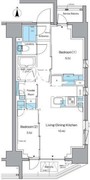 ルフォンプログレ上野稲荷町 506 間取り図 ?>