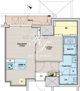 アマンＥ．Ｓ．Ｋ．青山 601 間取り図