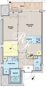 アマンＥ．Ｓ．Ｋ．青山 303 間取り図