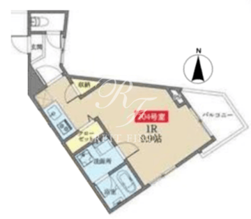 アズ大井町レジデンス 204 間取り図