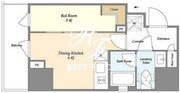 ジオエント門前仲町 1302 間取り図