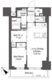 ＢｌｕＲｏｃｋ後楽園 205 間取り図