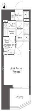 WORVE東京木場 508 間取り図