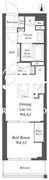 WORVE東京木場 710 間取り図