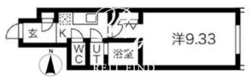 プレール・ドゥーク錦糸公園前 1202 間取り図